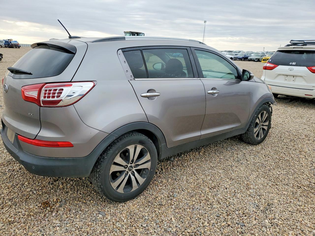2012 Kia Sportage Ex Серый vin: KNDPC3A24C7174673