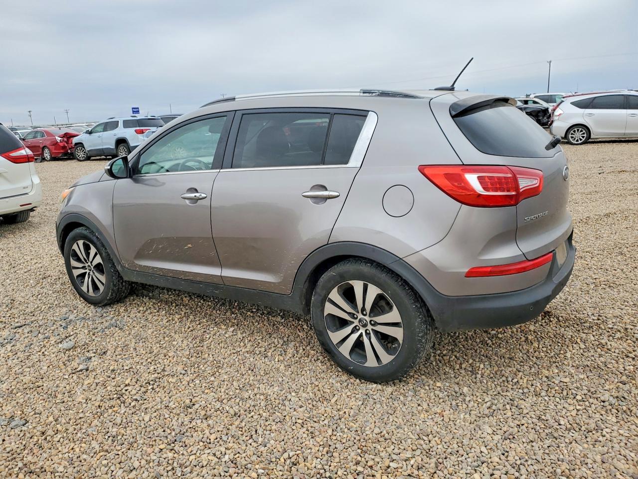 2012 Kia Sportage Ex Серый vin: KNDPC3A24C7174673