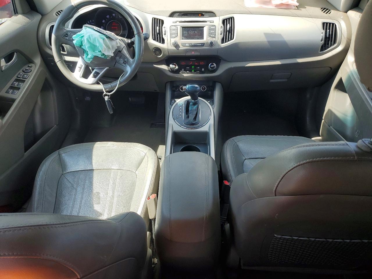 2013 Kia Sportage Ex Red vin: KNDPC3A24D7433972
