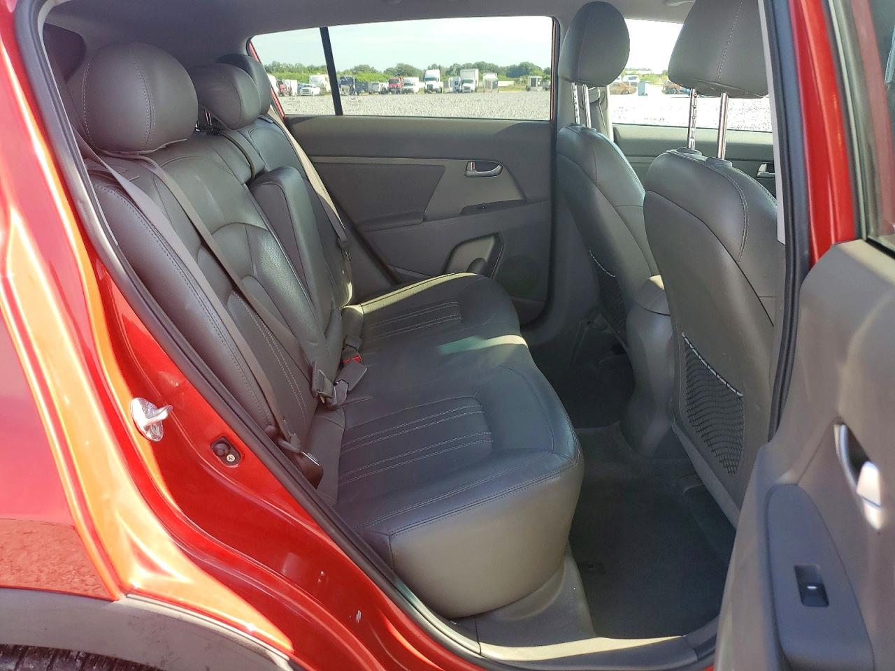 2013 Kia Sportage Ex Red vin: KNDPC3A24D7433972