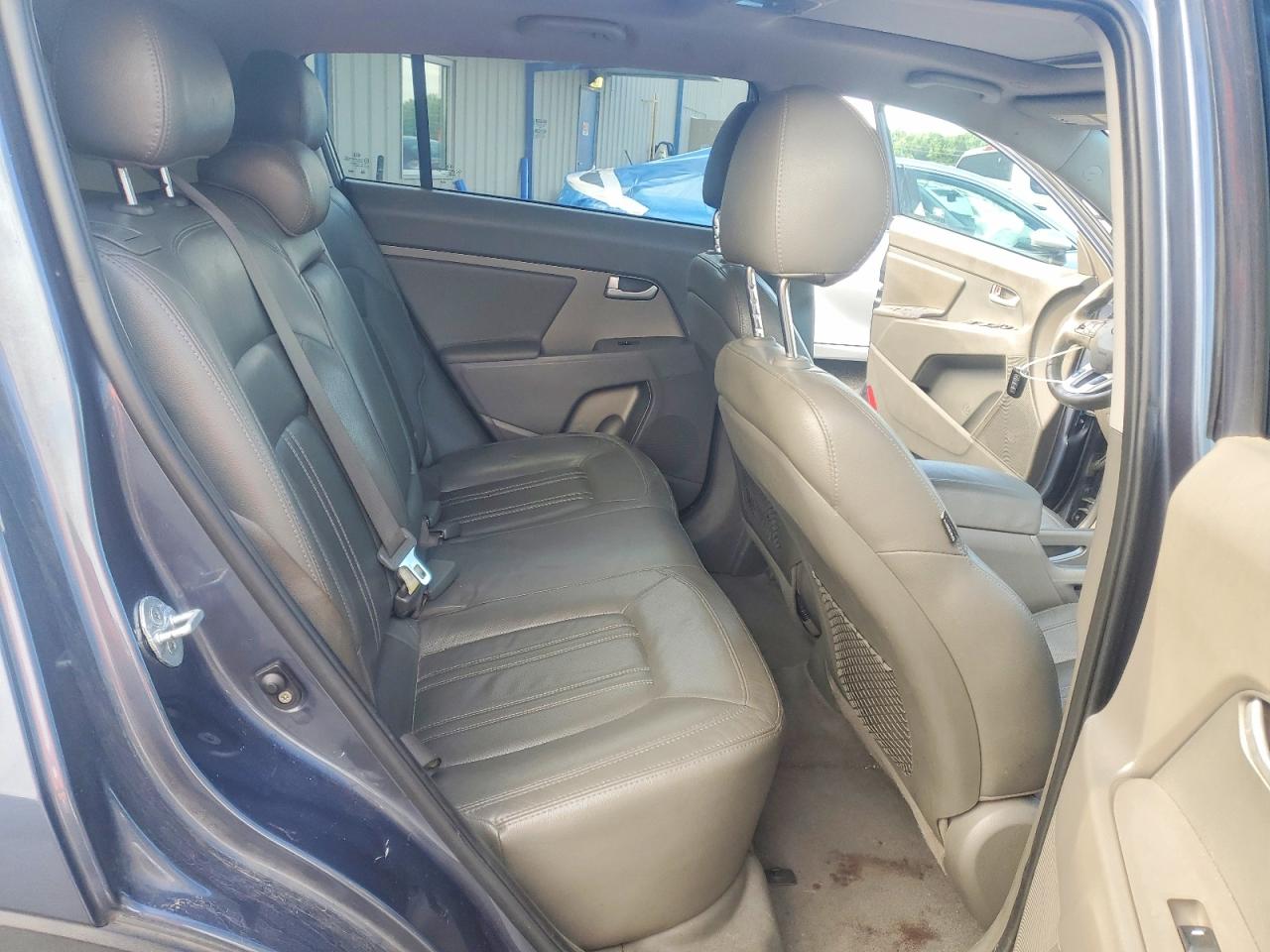 2013 Kia Sportage Ex Blue vin: KNDPC3A24D7509691