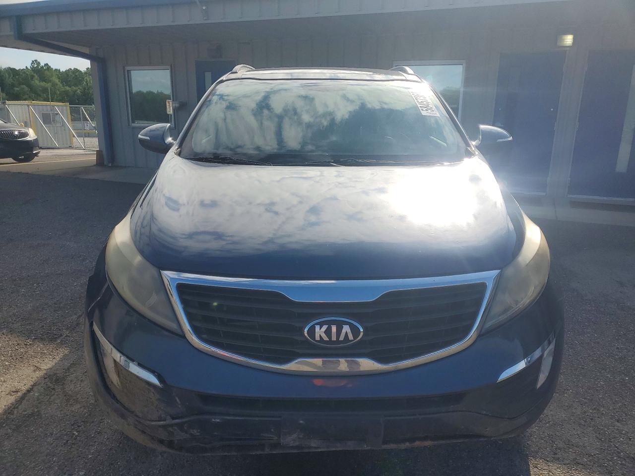 2013 Kia Sportage Ex Blue vin: KNDPC3A24D7509691
