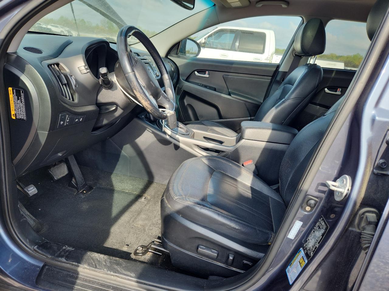 2013 Kia Sportage Ex Blue vin: KNDPC3A25D7420406