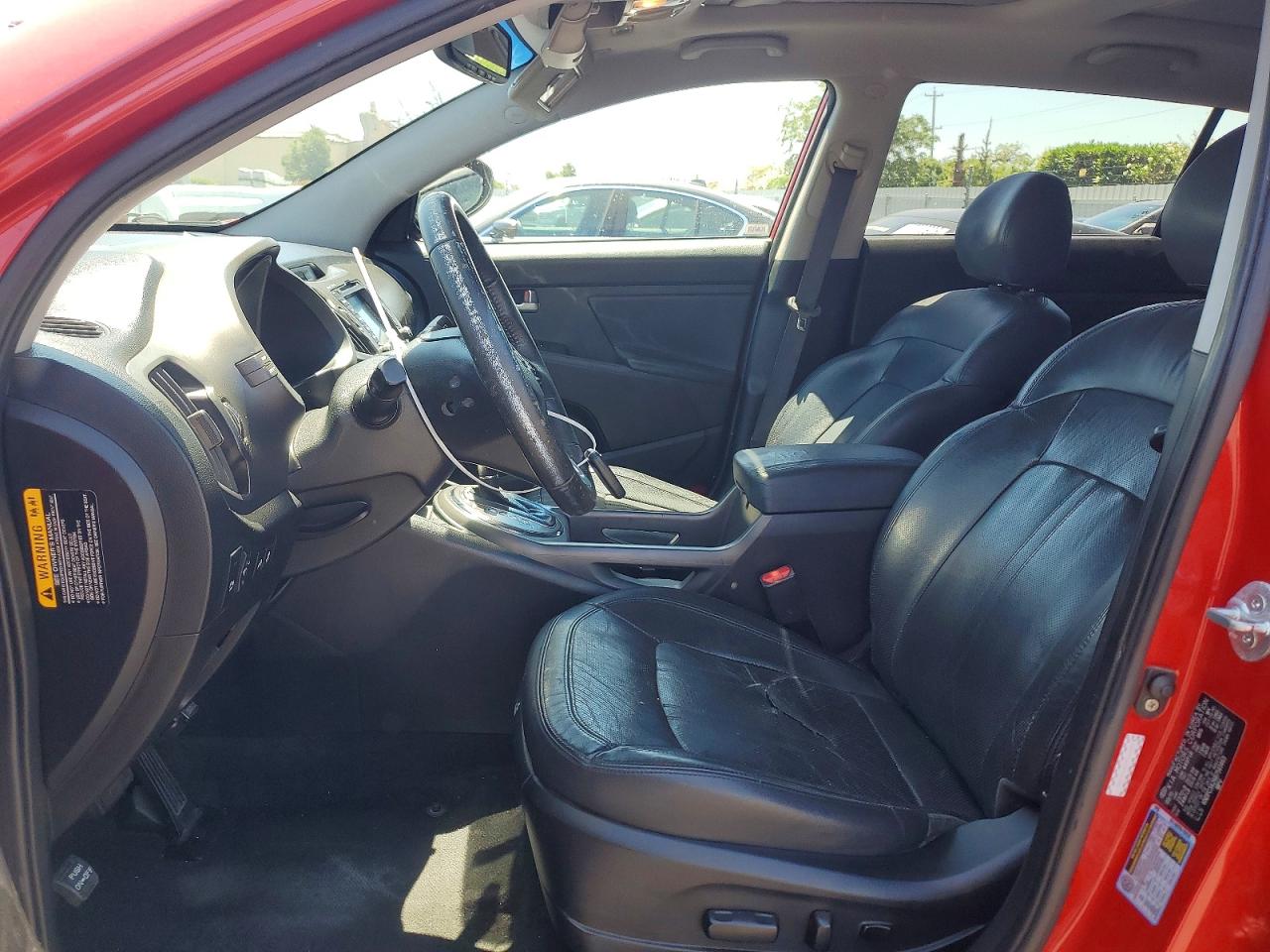 2011 Kia Sportage Ex Red vin: KNDPC3A26B7141463