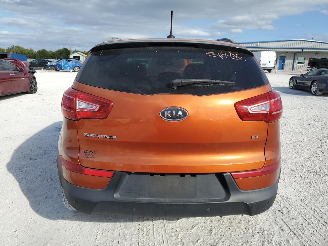 2011 Kia Sportage Ex Оранжевый vin: KNDPC3A27B7100999