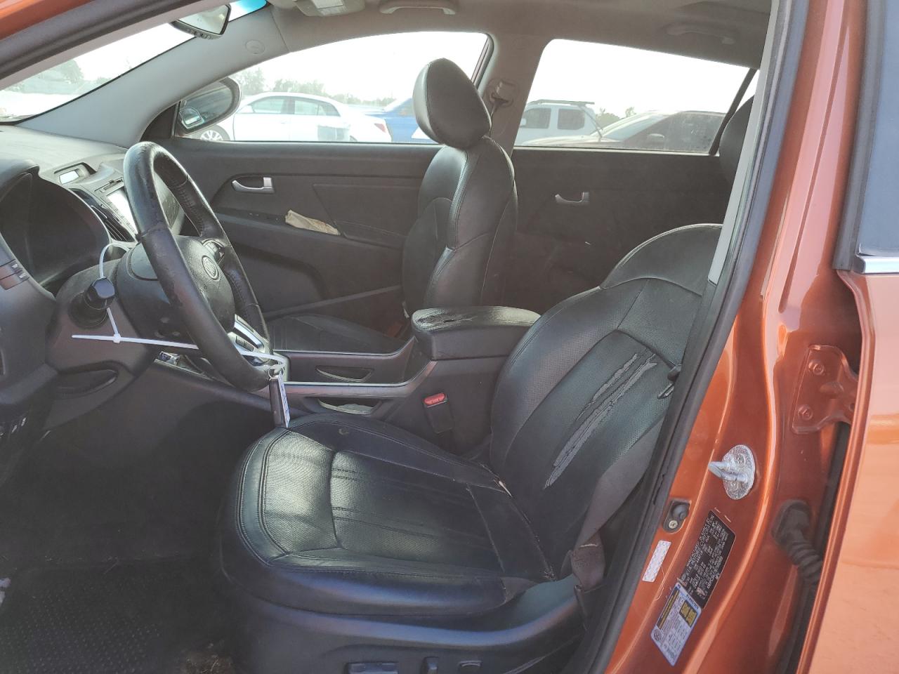 2011 Kia Sportage Ex Оранжевый vin: KNDPC3A27B7100999