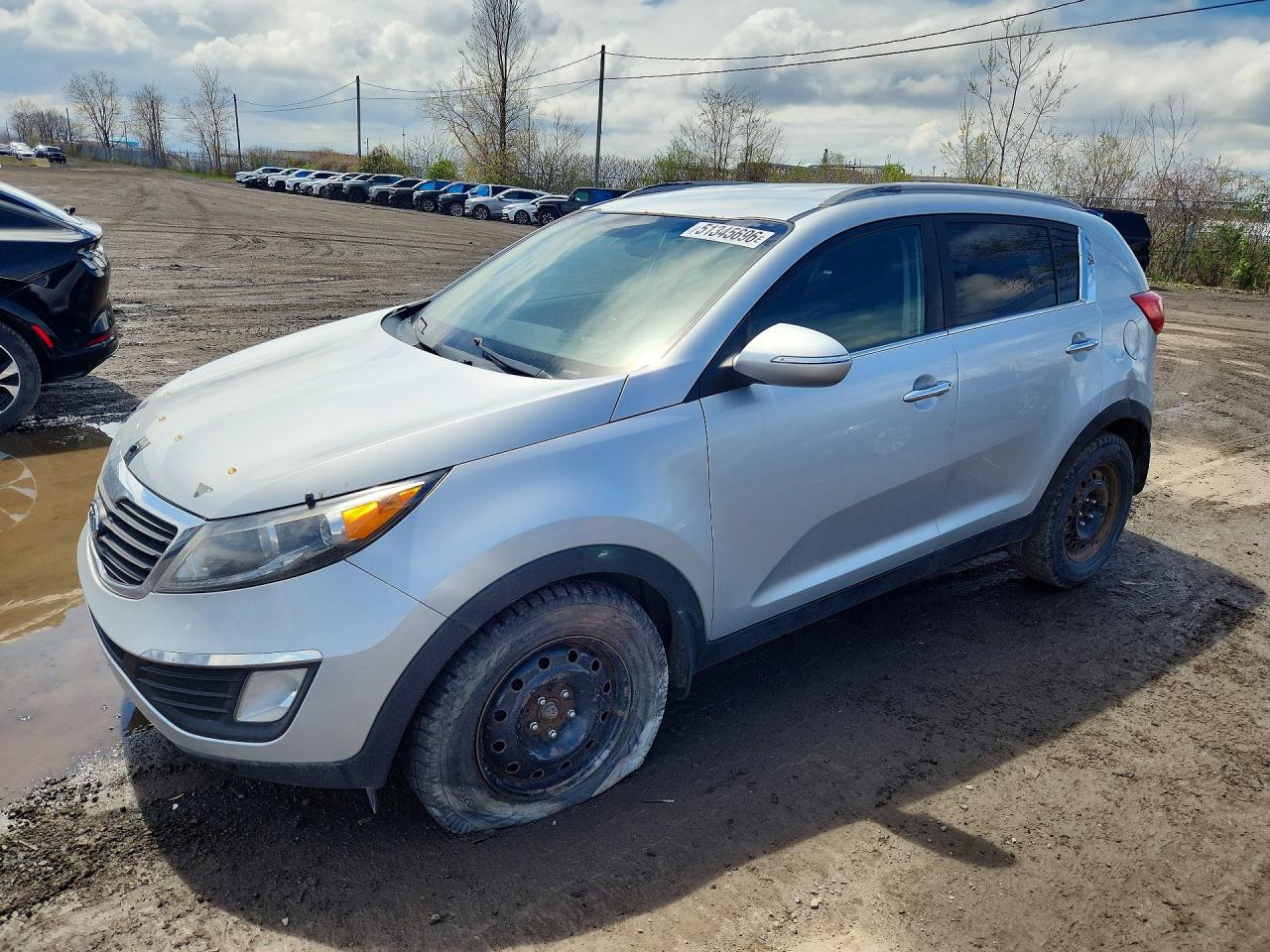 2011 Kia Sportage Ex Серебряный vin: KNDPC3A27B7130178