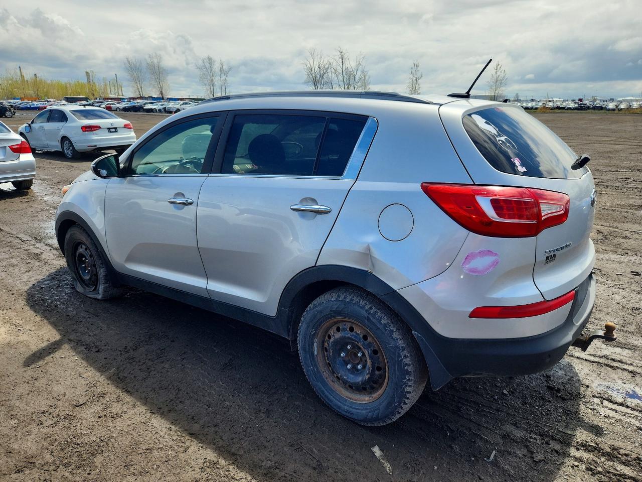 2011 Kia Sportage Ex Серебряный vin: KNDPC3A27B7130178