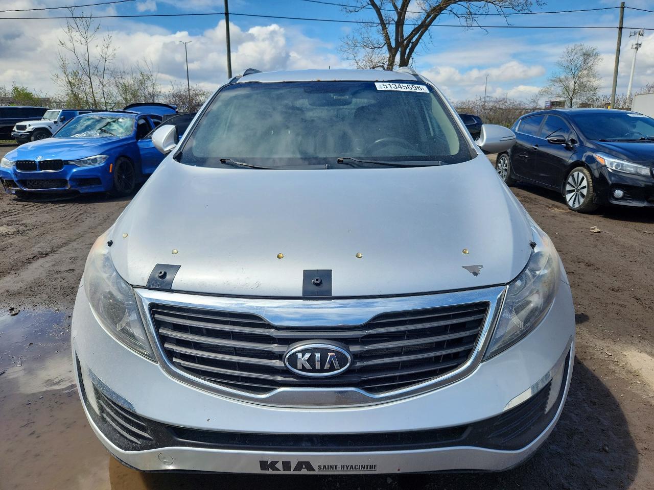 2011 Kia Sportage Ex Серебряный vin: KNDPC3A27B7130178