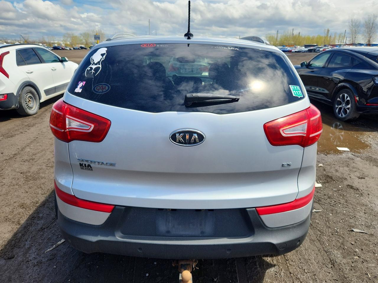 2011 Kia Sportage Ex Серебряный vin: KNDPC3A27B7130178