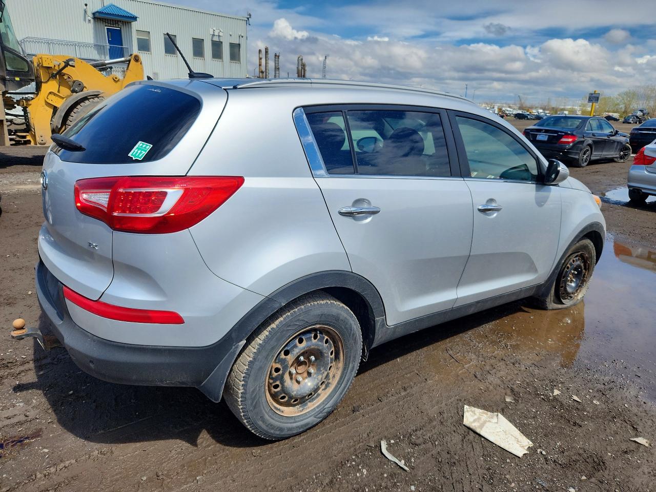 2011 Kia Sportage Ex Серебряный vin: KNDPC3A27B7130178