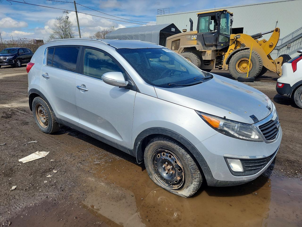 2011 Kia Sportage Ex Серебряный vin: KNDPC3A27B7130178