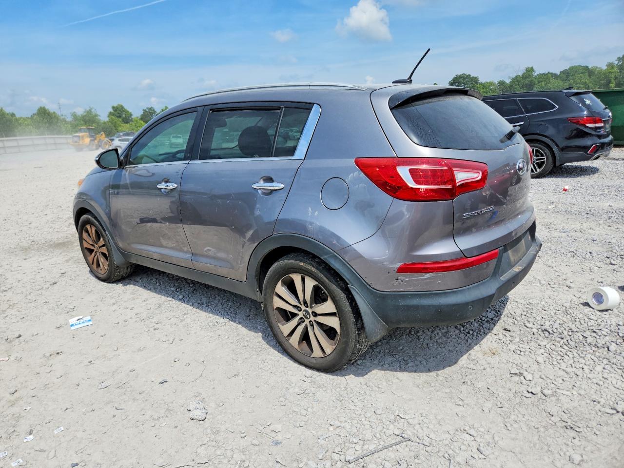 2012 Kia Sportage Ex Серый vin: KNDPC3A27C7222635