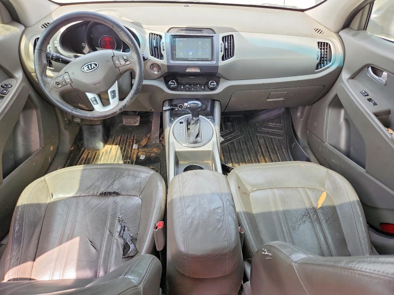 2012 Kia Sportage Ex Серый vin: KNDPC3A27C7222635