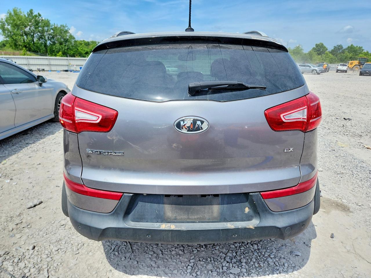 2012 Kia Sportage Ex Серый vin: KNDPC3A27C7222635