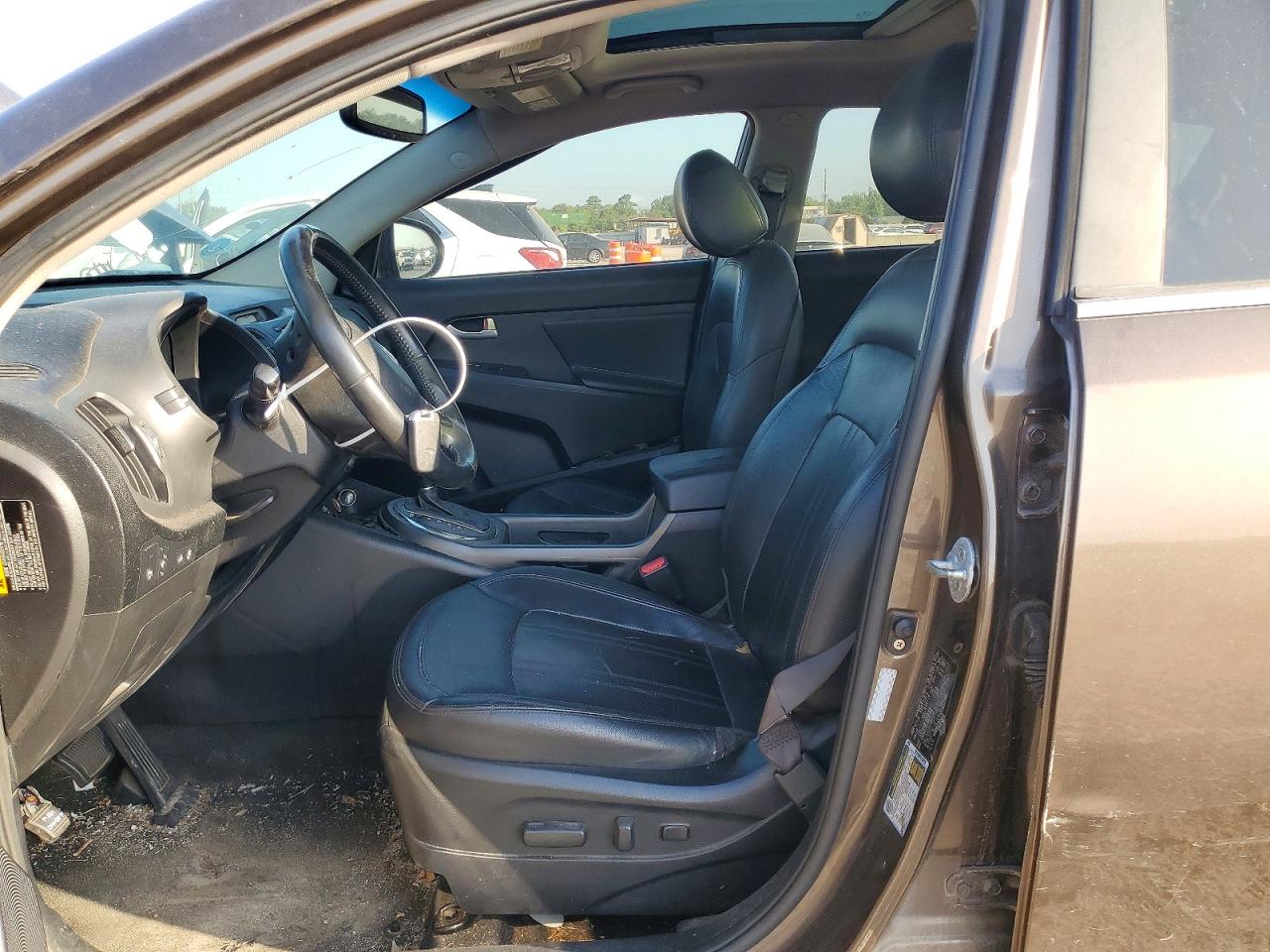 2013 Kia Sportage Ex Brown vin: KNDPC3A27D7402585