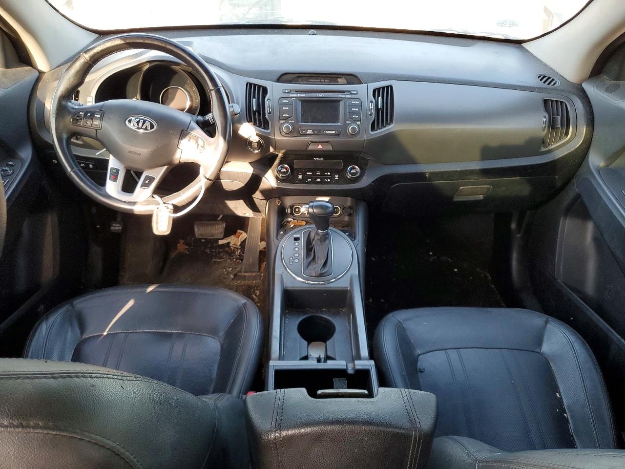 2013 Kia Sportage Ex Brown vin: KNDPC3A27D7402585