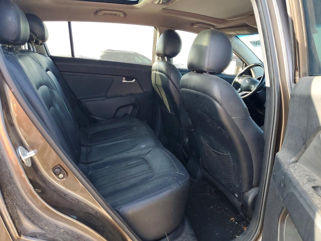 2013 Kia Sportage Ex Brown vin: KNDPC3A27D7402585