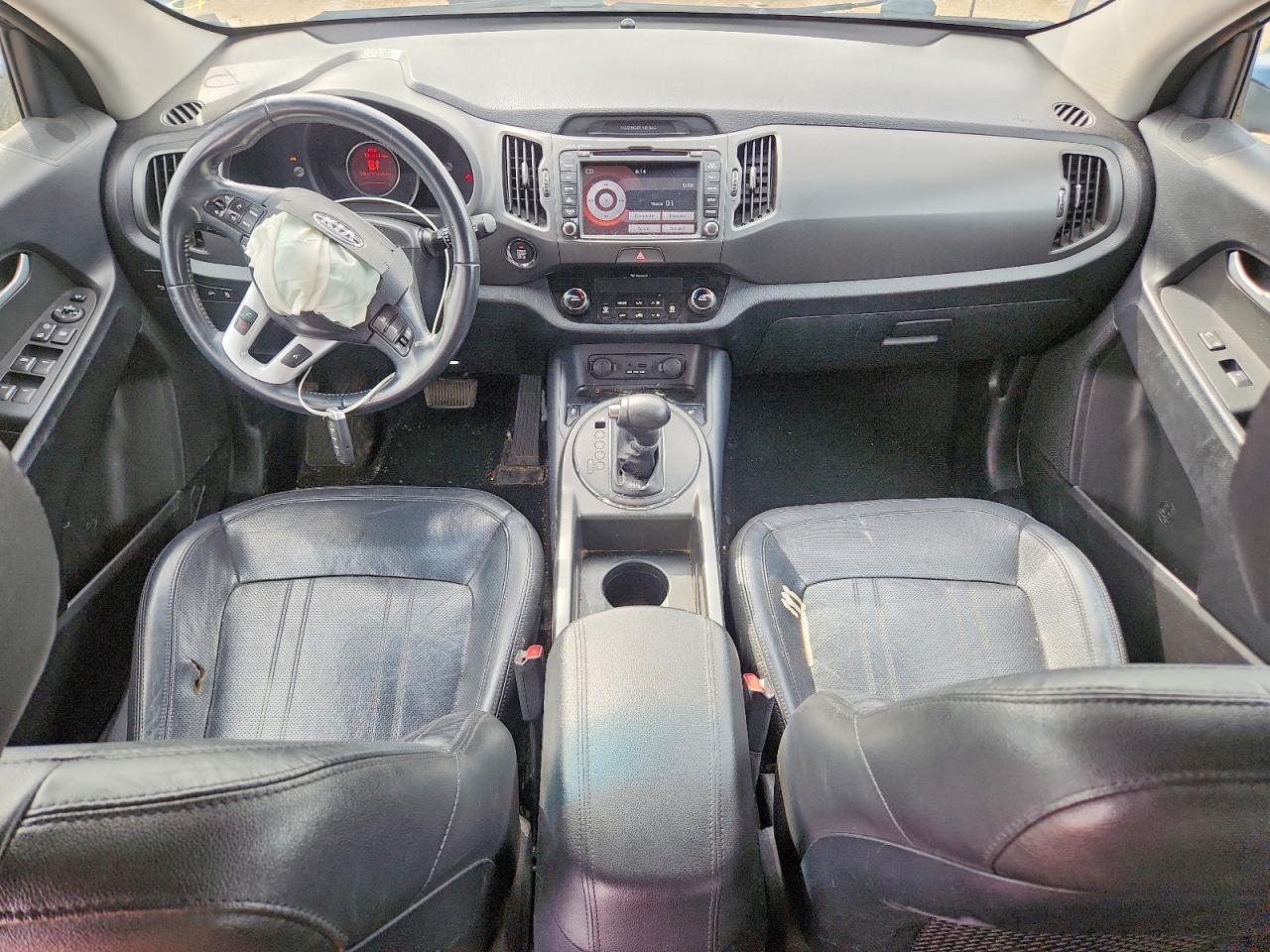 2013 Kia Sportage Ex Teal vin: KNDPC3A27D7404000