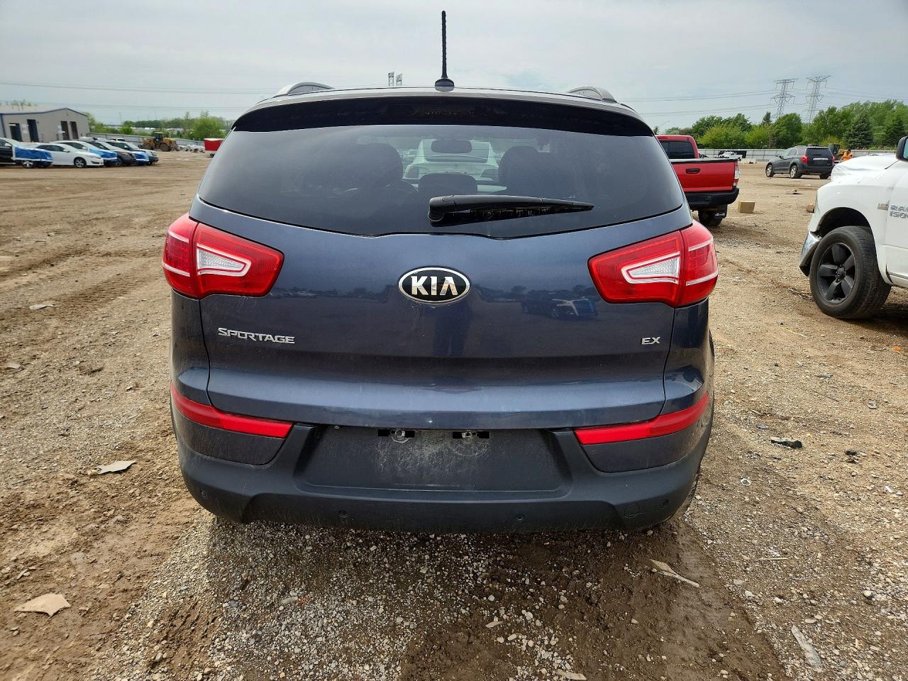 2013 Kia Sportage Ex Teal vin: KNDPC3A27D7404000