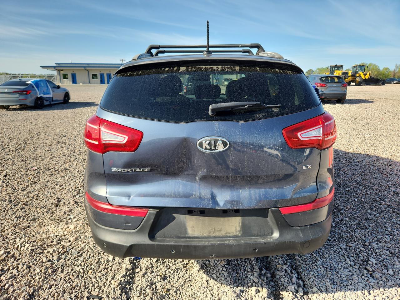 2011 Kia Sportage Ex Blue vin: KNDPC3A28B7059444