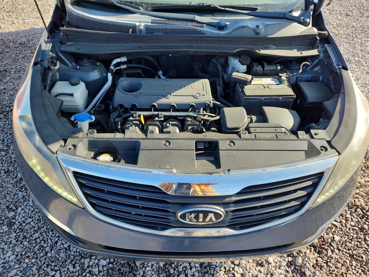 2011 Kia Sportage Ex Blue vin: KNDPC3A28B7059444
