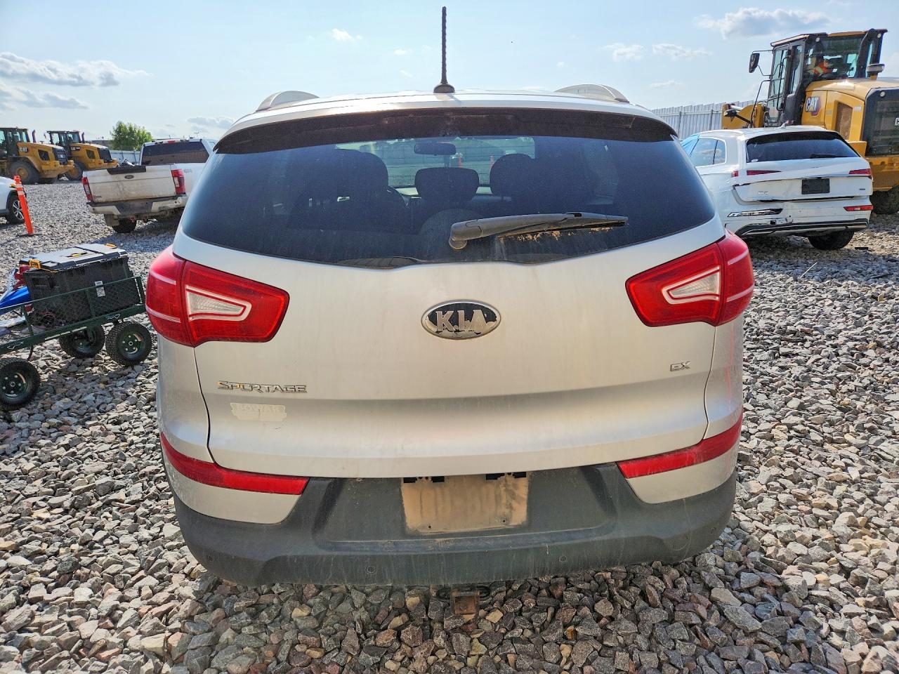 2013 Kia Sportage Ex Beige vin: KNDPC3A28D7372349