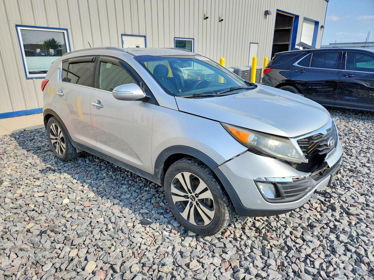 2013 Kia Sportage Ex Beige vin: KNDPC3A28D7372349