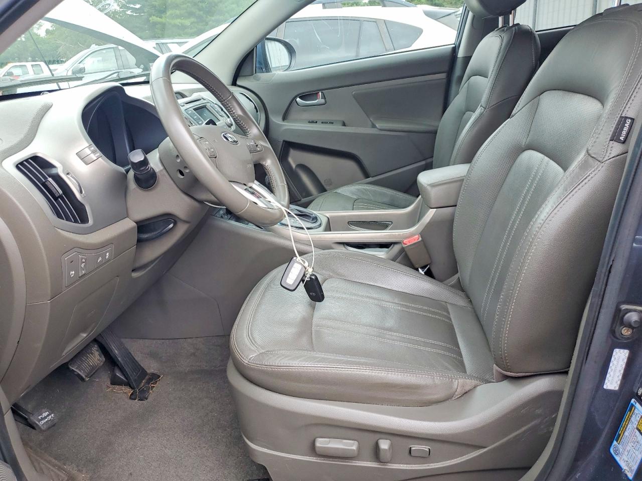 2013 Kia Sportage Ex Blue vin: KNDPC3A28D7444926