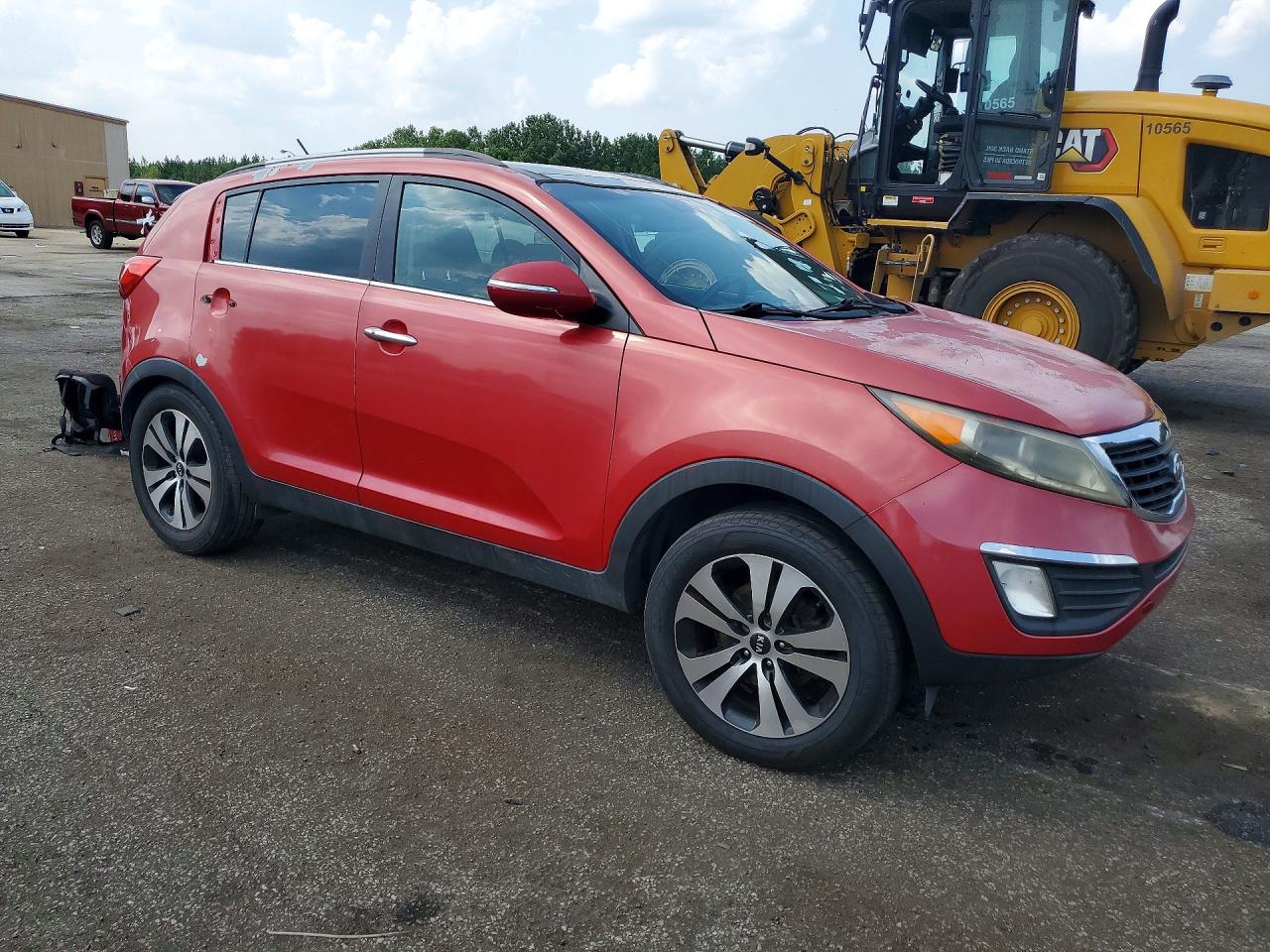 2012 Kia Sportage Ex Burgundy vin: KNDPC3A29C7347975
