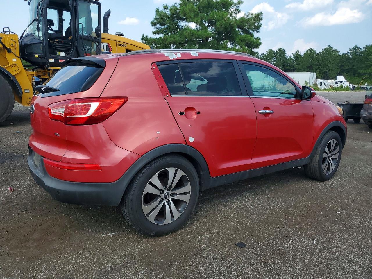 2012 Kia Sportage Ex Burgundy vin: KNDPC3A29C7347975