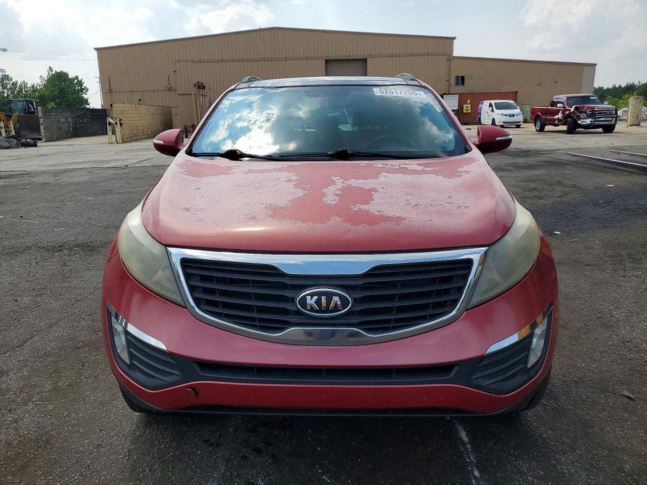 2012 Kia Sportage Ex Burgundy vin: KNDPC3A29C7347975