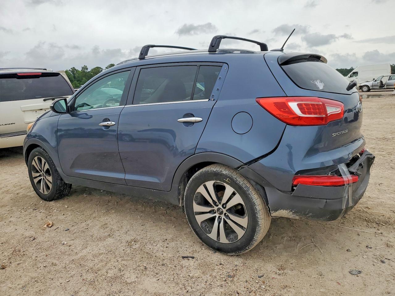 2012 Kia Sportage Ex Blue vin: KNDPC3A29C7349645