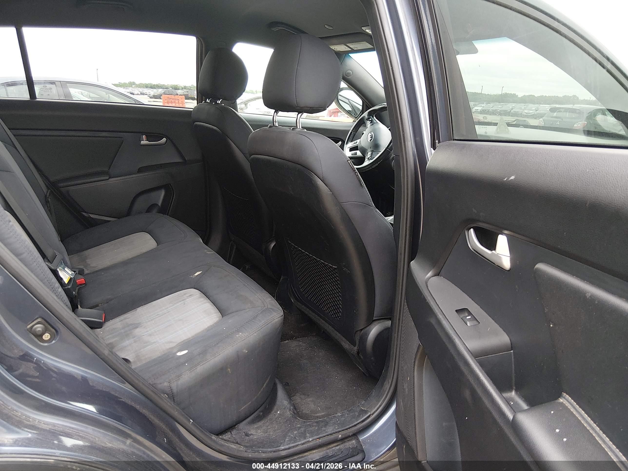 2013 Kia Sportage Ex Blue vin: KNDPC3A29D7528947