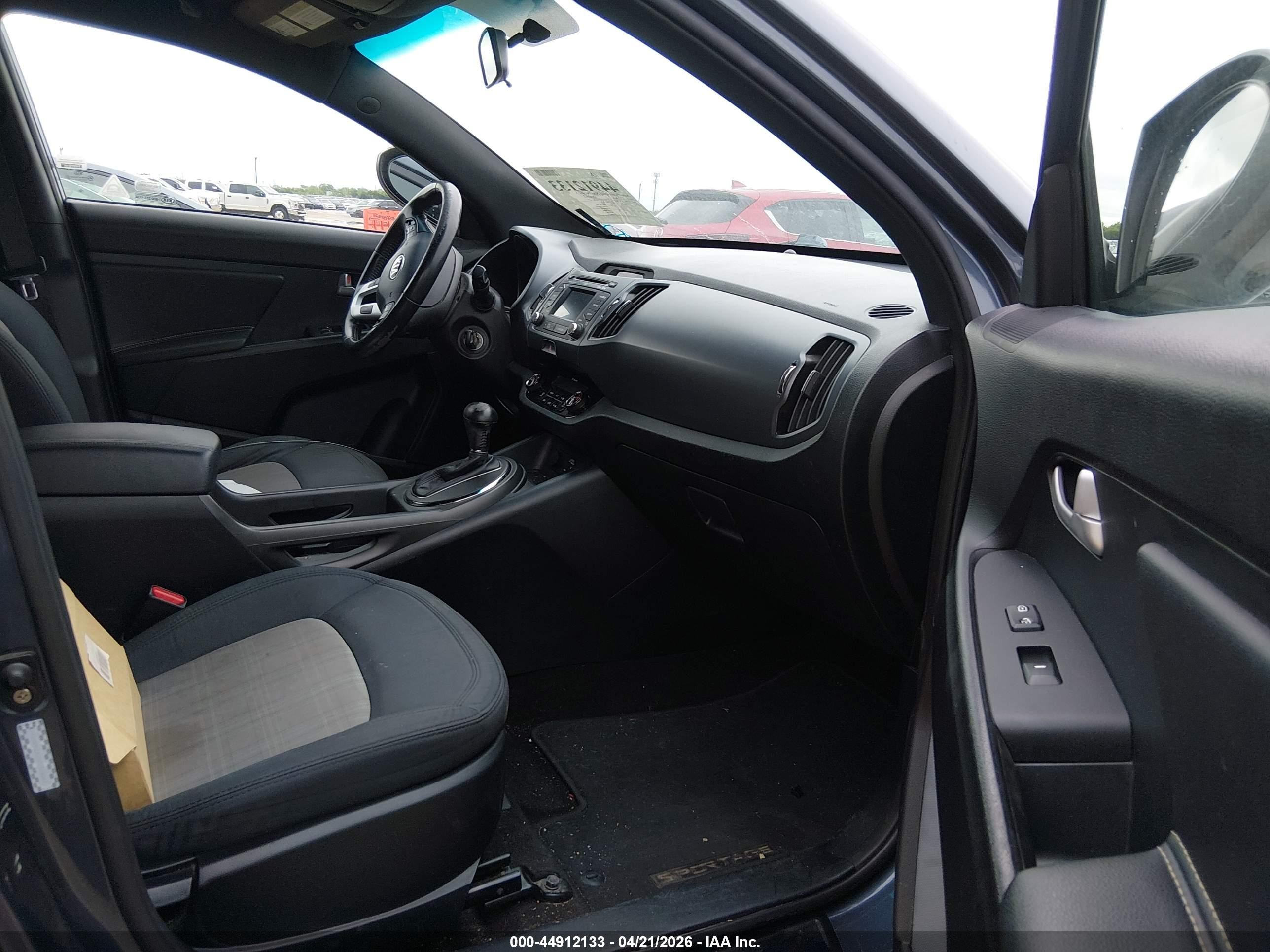 2013 Kia Sportage Ex Blue vin: KNDPC3A29D7528947