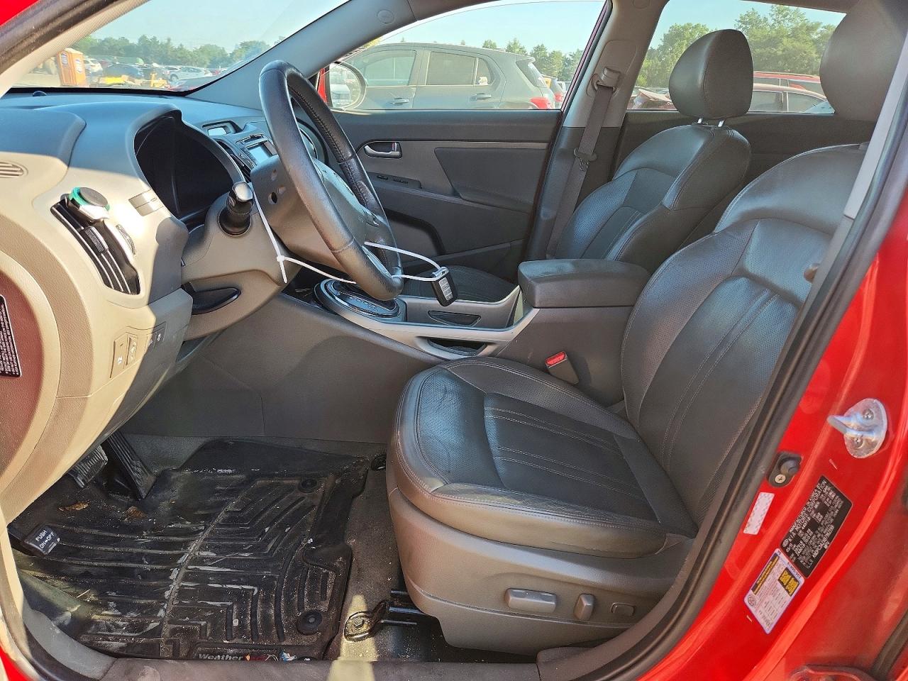 2011 Kia Sportage Ex Red vin: KNDPC3A2XB7162199
