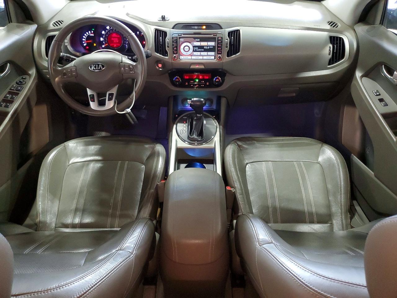 2013 Kia Sportage Ex Blue vin: KNDPC3A2XD7522526