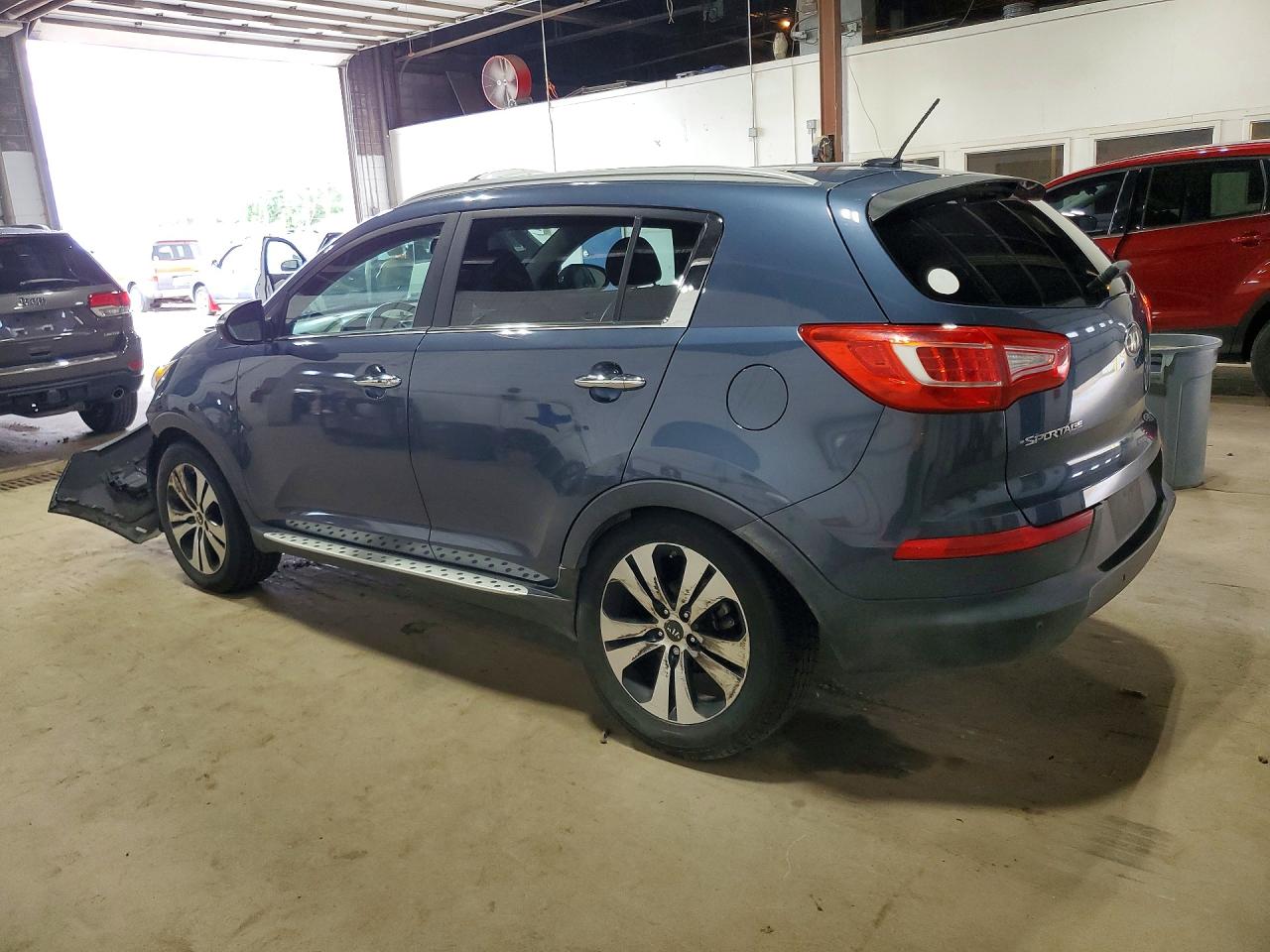 2013 Kia Sportage Ex Blue vin: KNDPC3A2XD7522526