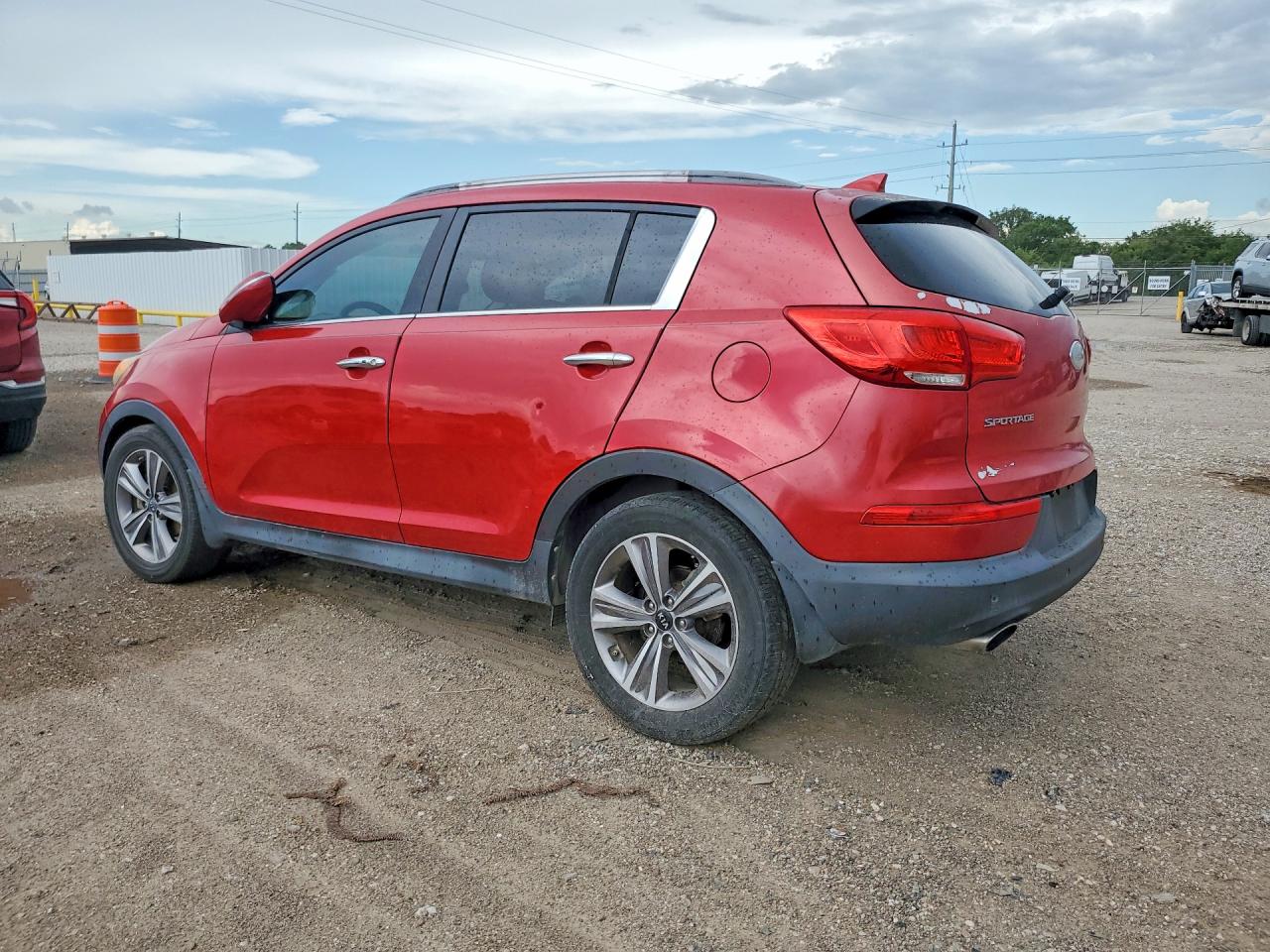 2014 Kia Sportage Sx Red vin: KNDPC3A60E7566281