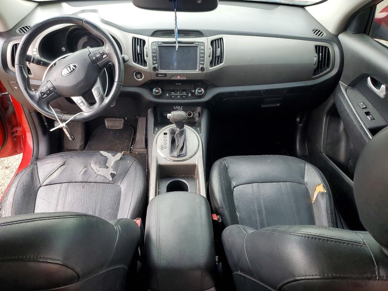 2014 Kia Sportage Sx Red vin: KNDPC3A60E7566281