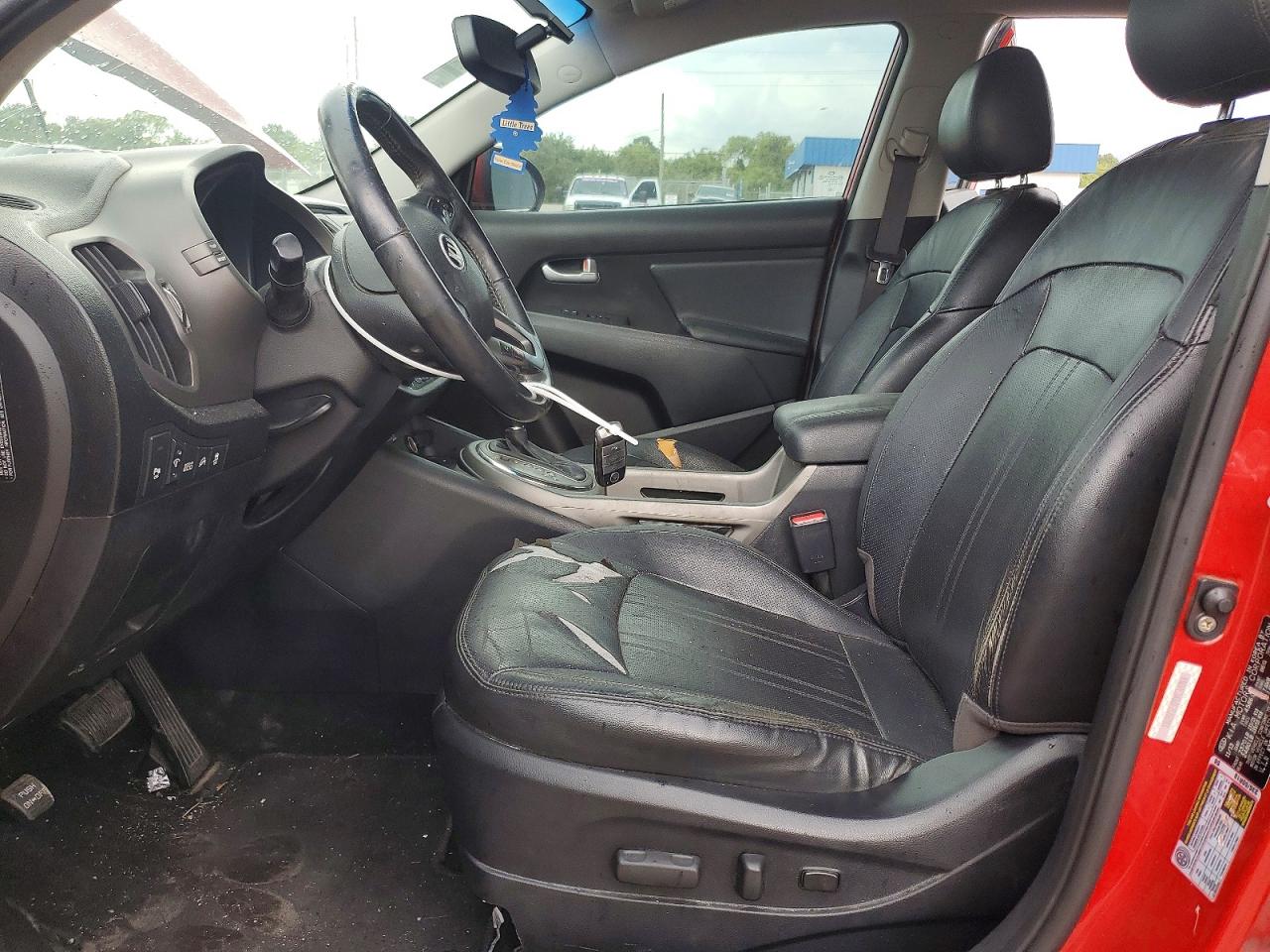 2014 Kia Sportage Sx Red vin: KNDPC3A60E7566281