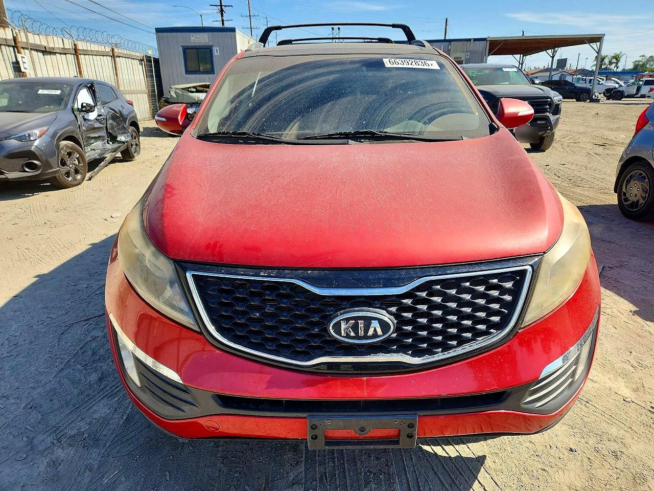 2012 Kia Sportage Sx Красный vin: KNDPC3A61C7349707