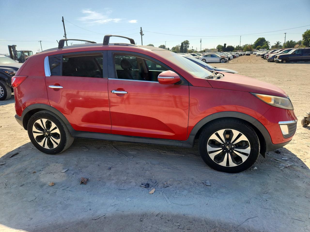 2012 Kia Sportage Sx Красный vin: KNDPC3A61C7349707