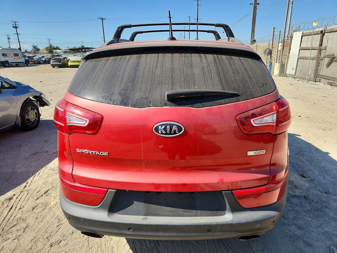 2012 Kia Sportage Sx Красный vin: KNDPC3A61C7349707