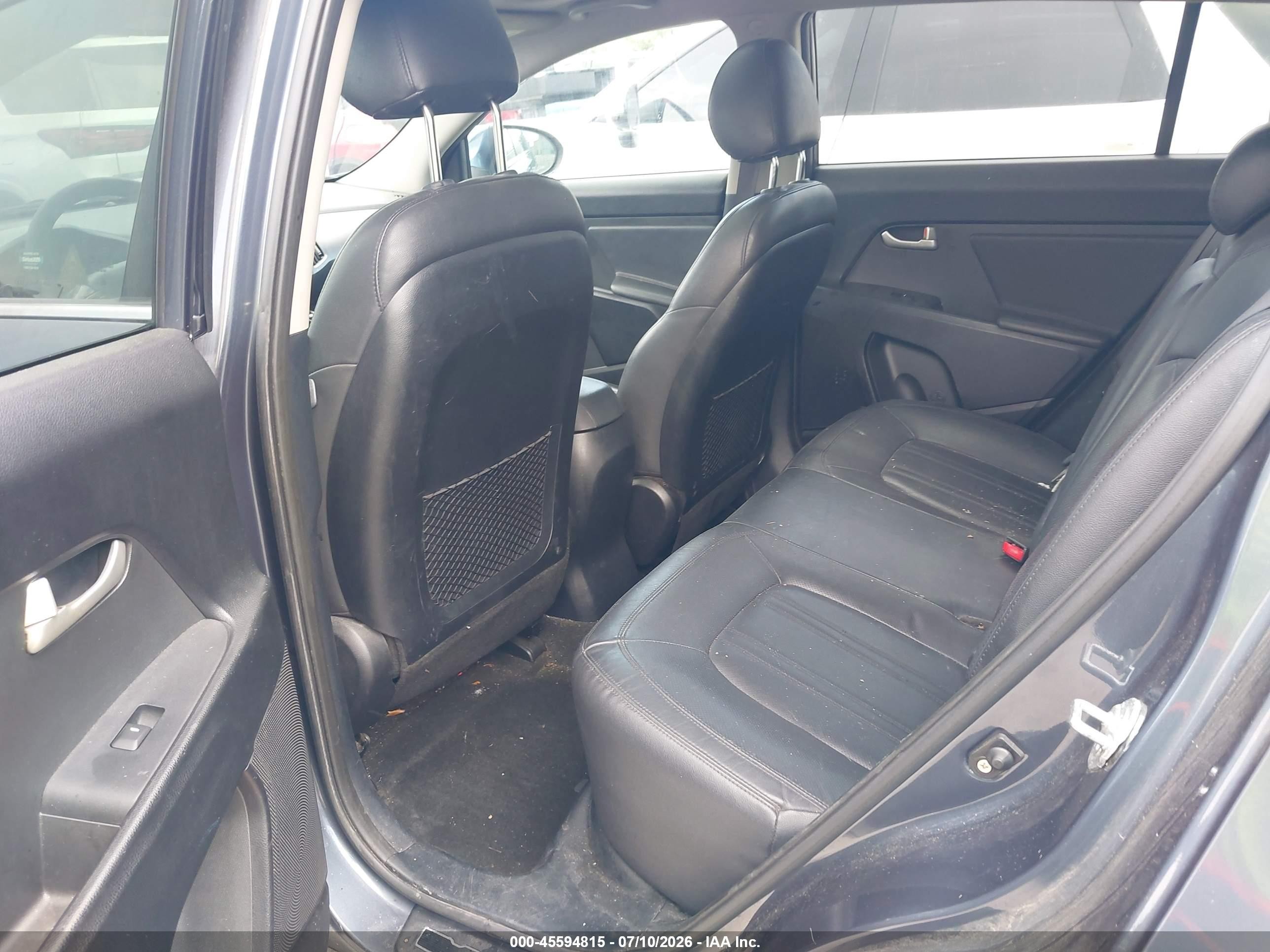 2013 Kia Sportage Sx Dark Blue vin: KNDPC3A61D7426013