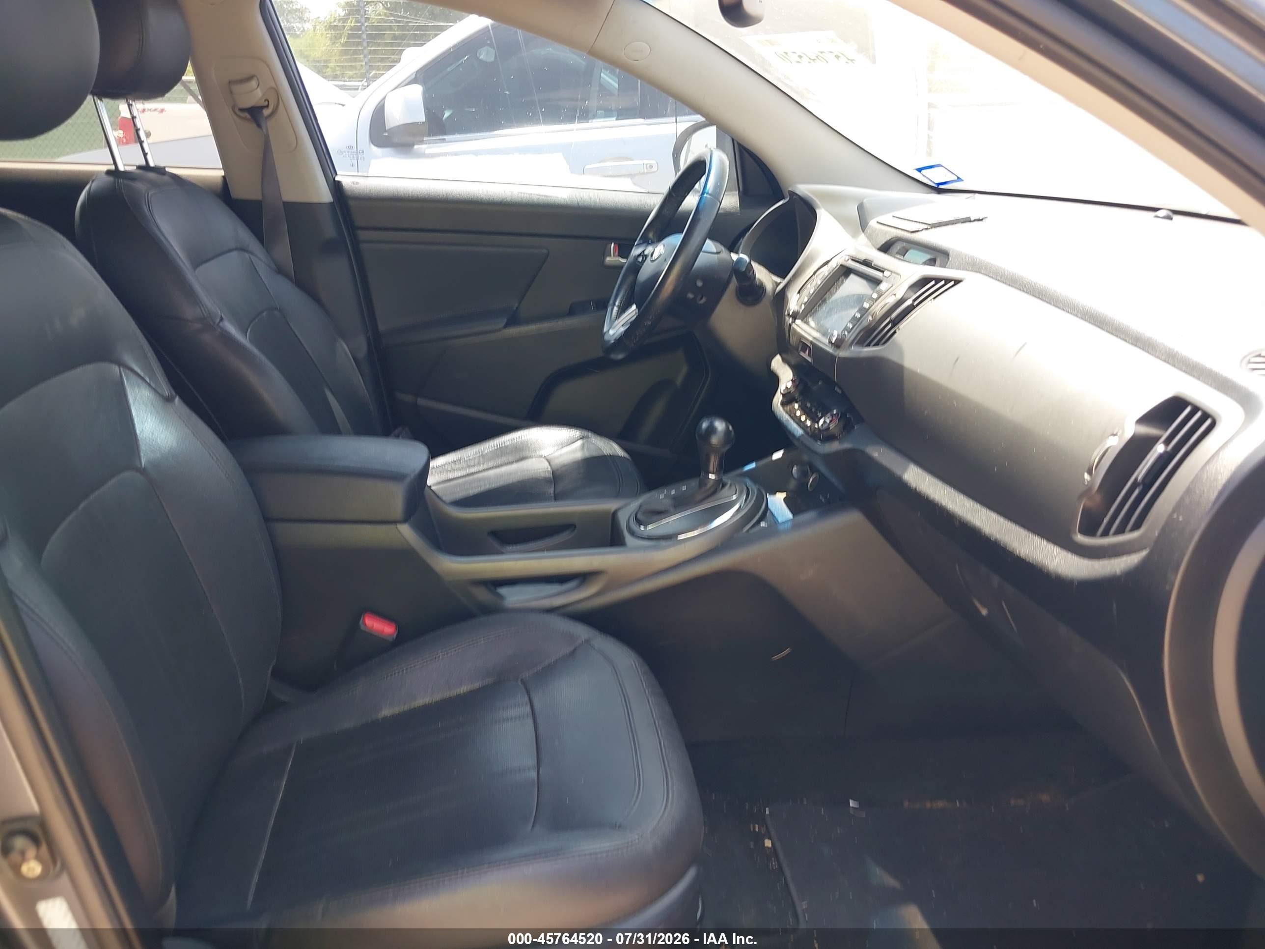 2013 Kia Sportage Sx Gray vin: KNDPC3A61D7426562