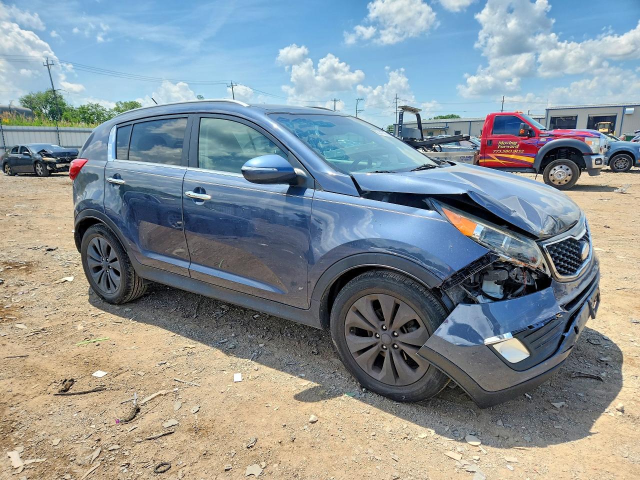 2013 Kia Sportage Sx Charcoal vin: KNDPC3A62D7424304