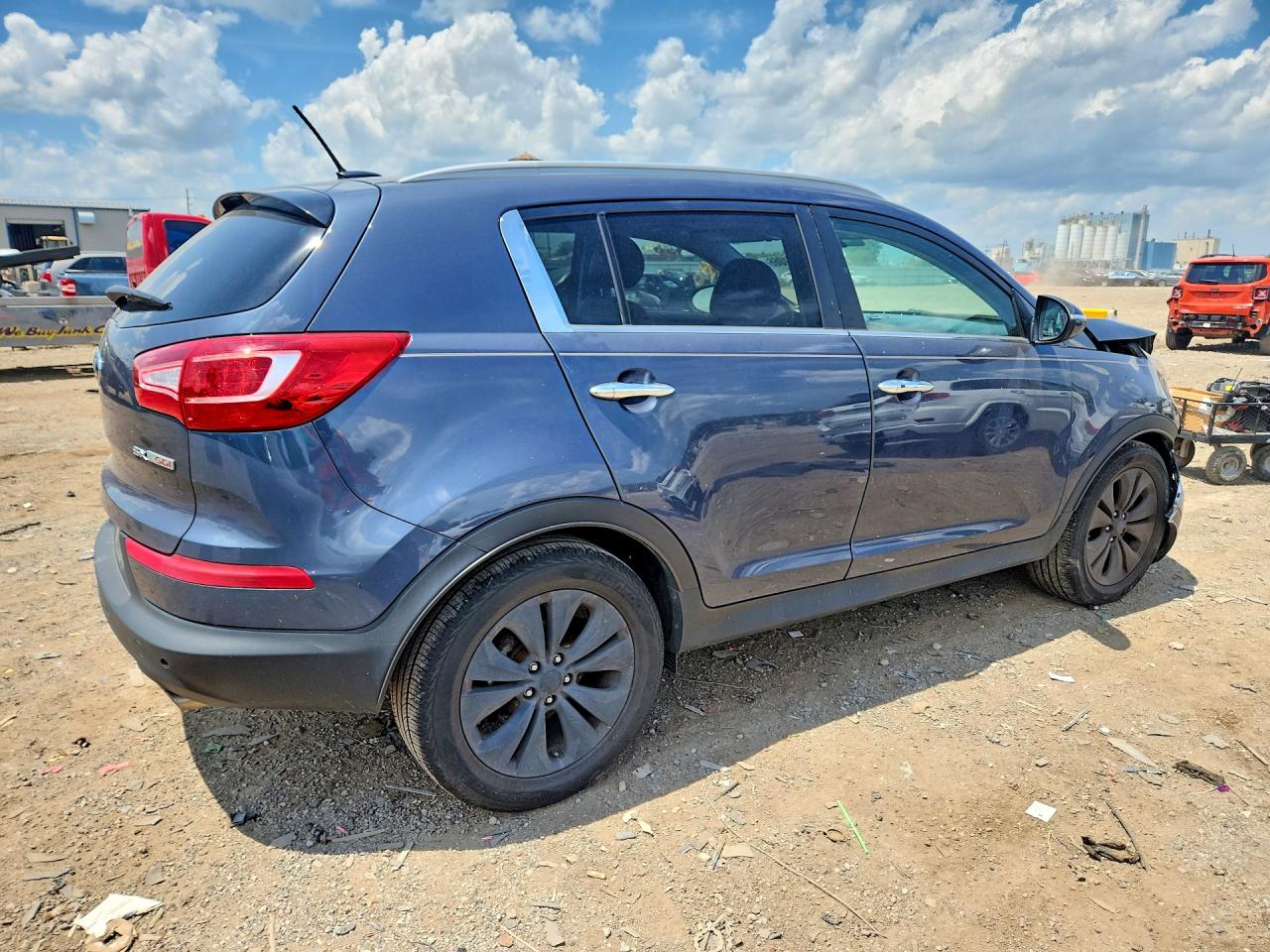 2013 Kia Sportage Sx Charcoal vin: KNDPC3A62D7424304