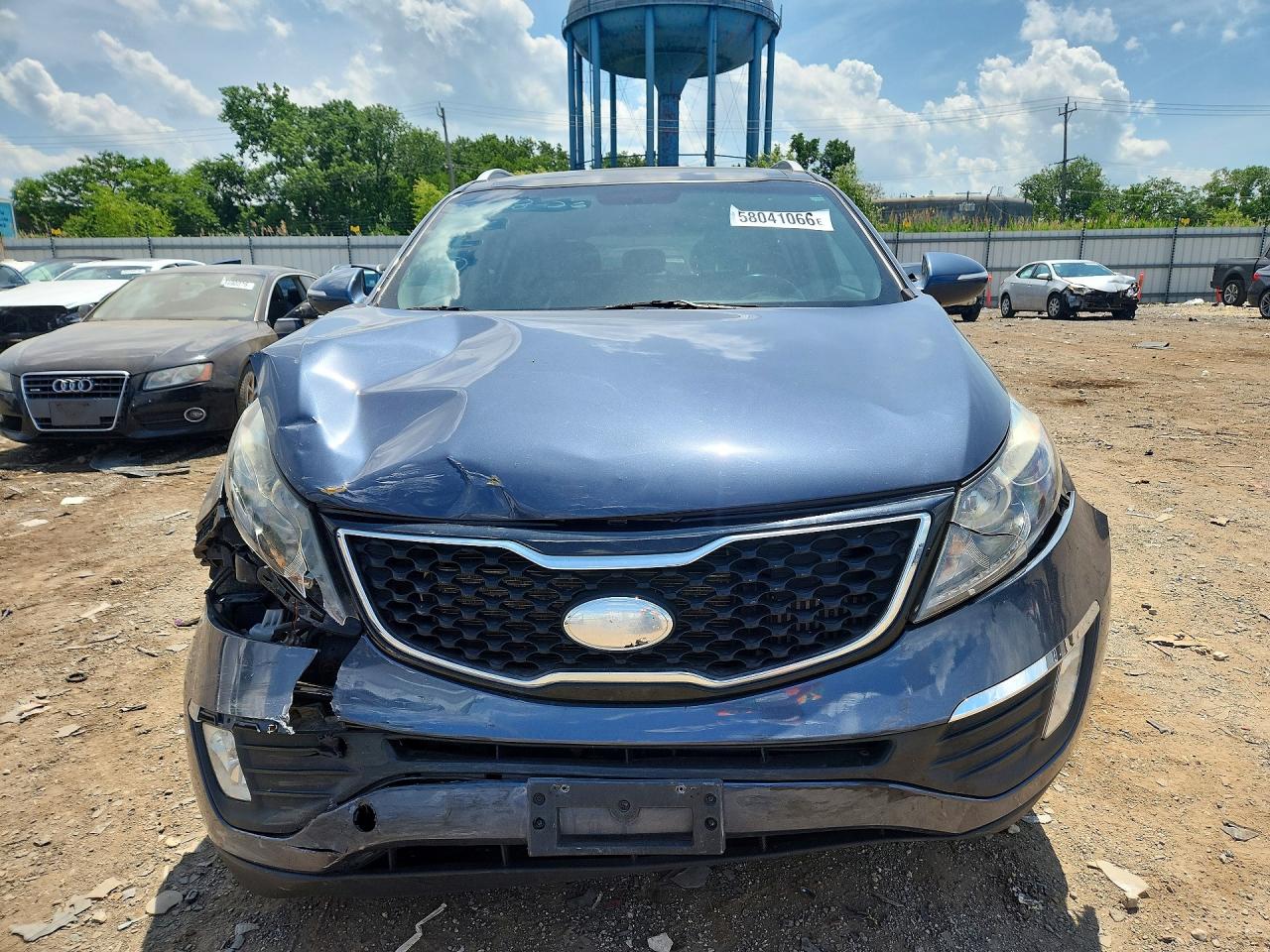 2013 Kia Sportage Sx Charcoal vin: KNDPC3A62D7424304