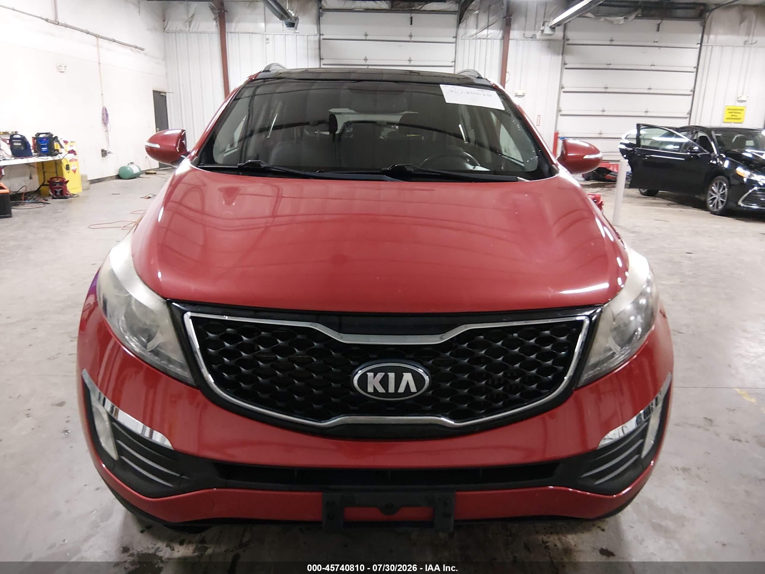 2013 Kia Sportage Sx Красный vin: KNDPC3A63D7486746